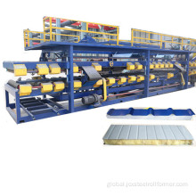 Rock Wool Sandwich Panel Production Line EPS Composite Sandwich Panel Forming Machine Manufactory